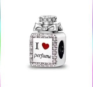 Charm Perfume Corazón Pandora Plata