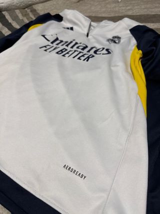 Chándal Real Madrid Adidas Blanco y Azul