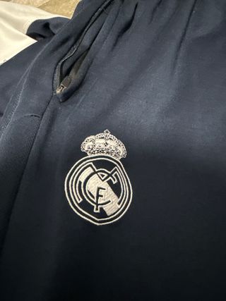 Chándal Real Madrid Adidas Blanco y Azul