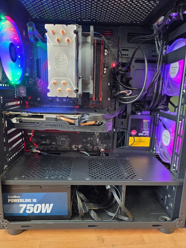 PC Gaming i5 8600K Nvidia 1060 16GB SSD 500GB