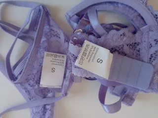 PROMO Conjunto Lencería Sexy Lila Talla S