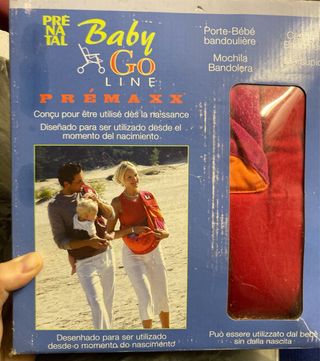 Mochila Portabebé Baby Go Line Premaxx