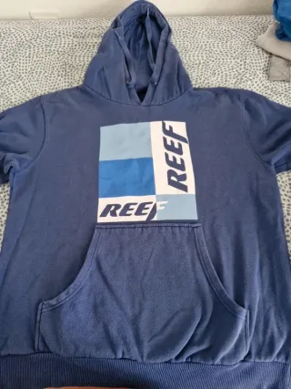 Sudadera Reef Azul con Capucha