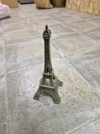 Figura Torre Eiffel Metal 25cm