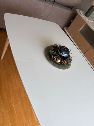 Mesa comedor extensible madera