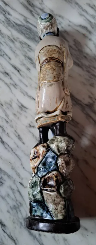 Figura de porcelana HN con grulla