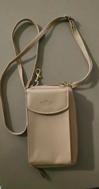 Bolsito/Billetero Beige