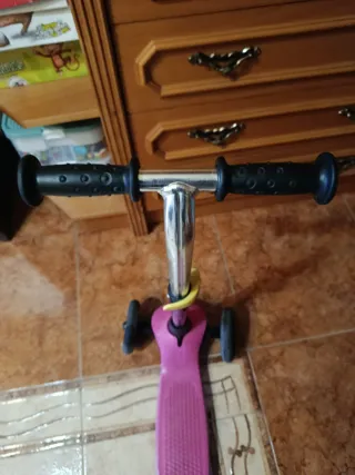 Patinete Oxelo B1 Rosa 3 Ruedas