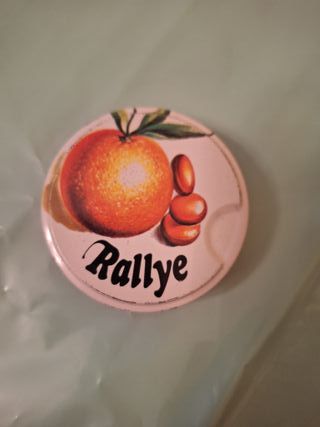 Lata de metal Rallye caramelos