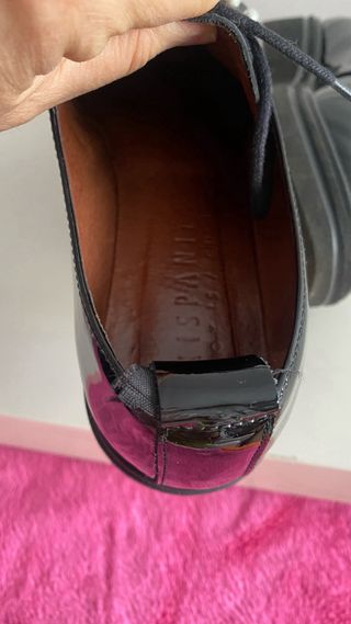 Zapatos Hispanitas charol negros mujer