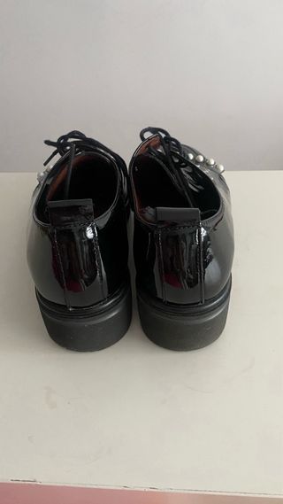 Zapatos Hispanitas charol negros mujer