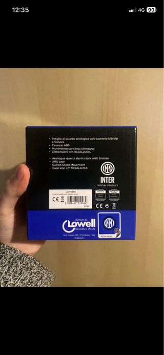 Sveglia Analogica Inter