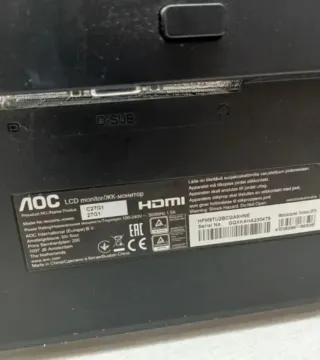 AOC Gaming C27G1 27" LED FullHD 144Hz FreeSync