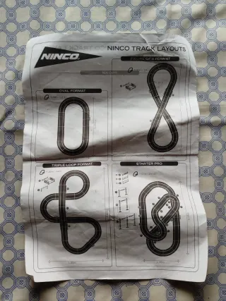 Pistas Scalextric slot Ninco Master Track