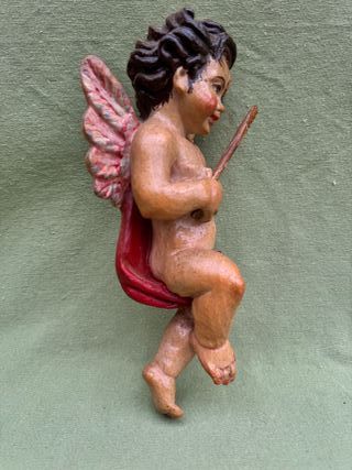 Ángel Querubín talla Madera Ángel Ripoll S.L. 22cm