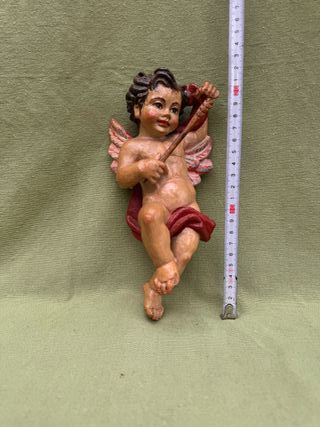 Ángel Querubín talla Madera Ángel Ripoll S.L. 22cm