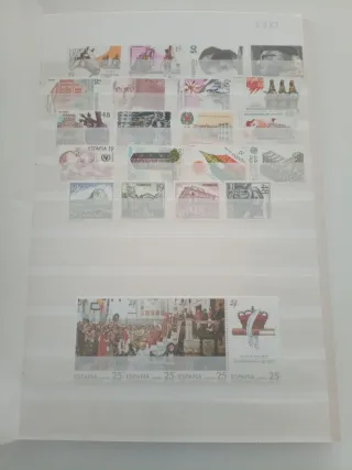 Surtido se Sellos España Correos