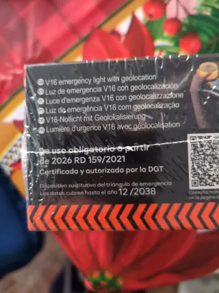 Baliza V16 ExtraStar Geolocalizable Homologada