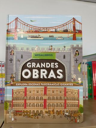 3-7 Libro infantil NUEVO Grandes obras. Interactiv