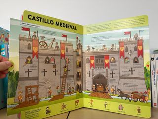 3-7 Libro infantil NUEVO Grandes obras. Interactiv