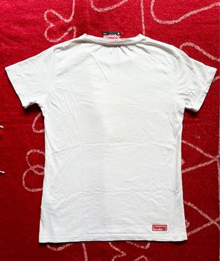 Camiseta Supreme ORIGINAL Blanca Talla S