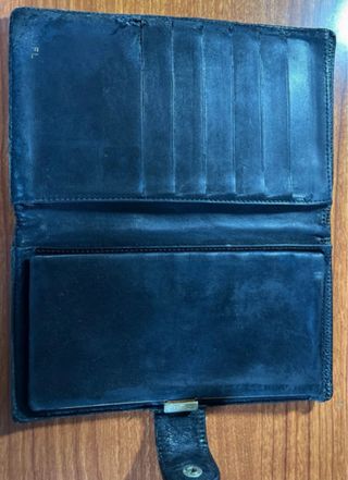 Portafoglio Chanel donna pelle nero