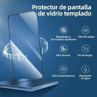 3 Protectores Pantalla iPhone 16 Pro Max 6,9"