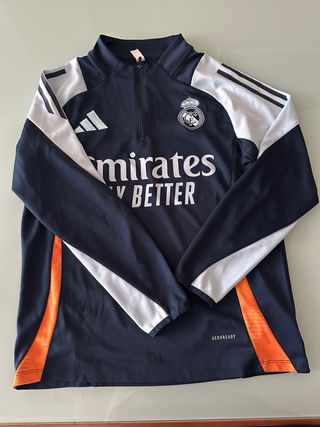 Chándal Real Madrid Adidas Azul/Naranja