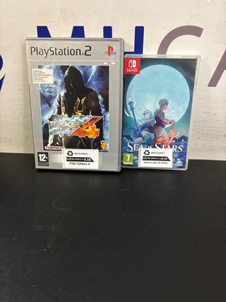 Lote 2 Juegos PS2 Tekken 4 y Switch Sea Of Stars