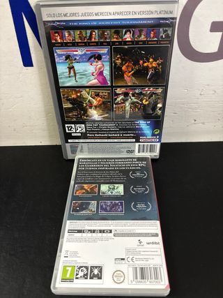 Lote 2 Juegos PS2 Tekken 4 y Switch Sea Of Stars