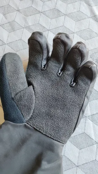 Guantes Isard Gore-Tex Extrem Negro/Rojo