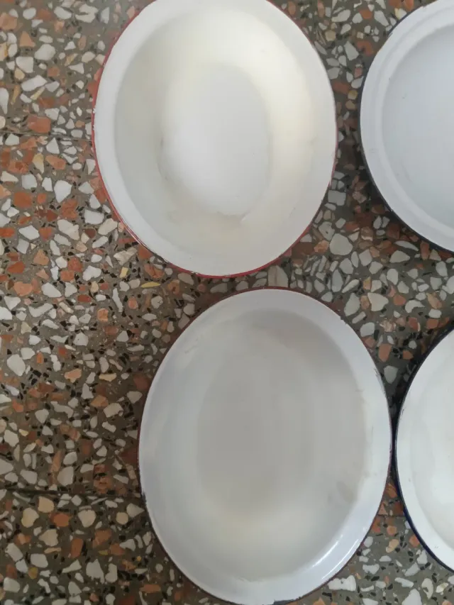 Palanganas esmaltadas vintage