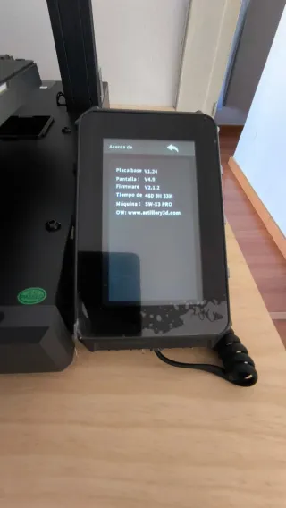 Impresora 3D Artillery SW X3 Pro Negra