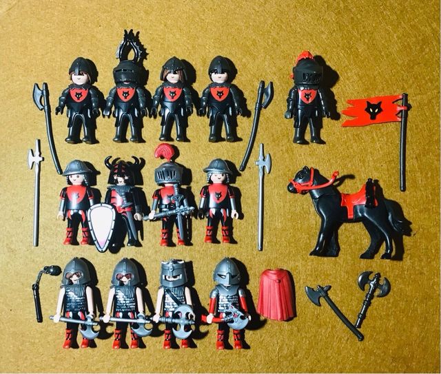 Playmobil especial lote  Caballeros lobo...