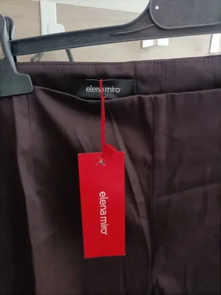 Pantaloni donna Elena Mirò colore bordeaux