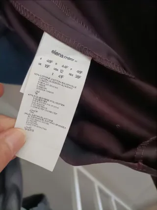 Pantaloni donna Elena Mirò colore bordeaux