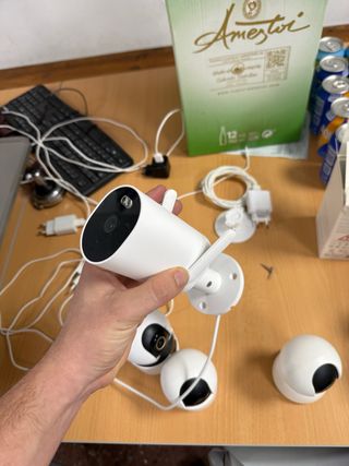 Cámaras de Vigilancia Blancas