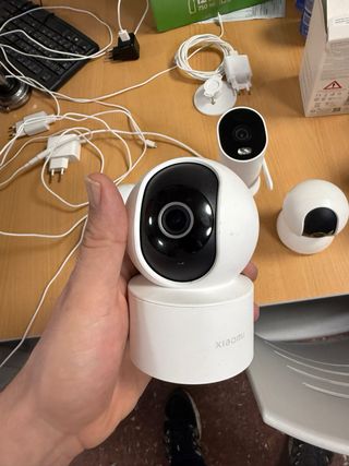 Cámaras de Vigilancia Blancas