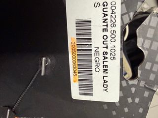 Guantes de moto negros talla S