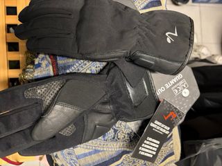 Guantes de moto negros talla S
