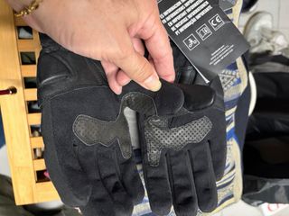 Guantes de moto negros talla S