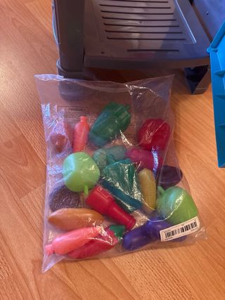 Cocinita juguete y accesorios