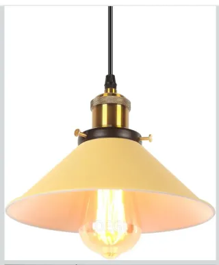 Lámpara colgante vintage 22cm