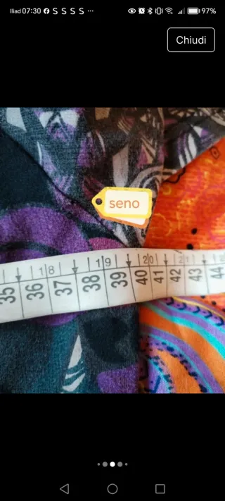 Abito Desigual Multicolor Taglia S