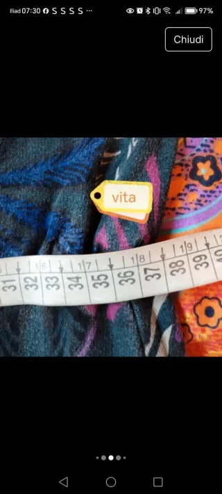 Abito Desigual Multicolor Taglia S