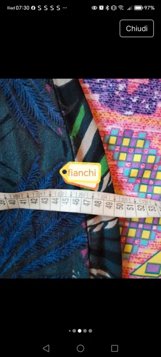 Abito Desigual Multicolor Taglia S