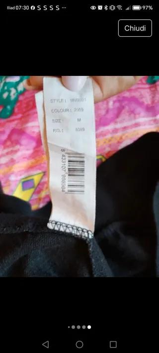 Abito Desigual Multicolor Taglia S