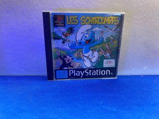 JUEGO PLAYSTATION 1 PSX PAL FR LES SCHTROUMPFS