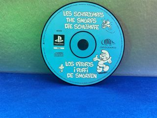 JUEGO PLAYSTATION 1 PSX PAL FR LES SCHTROUMPFS