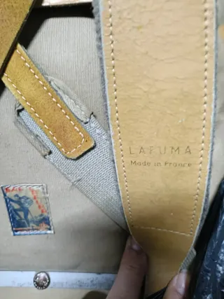 Esquís y mochila vintage 1930